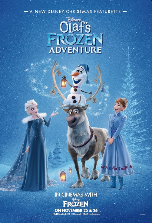Frozen plus Olaf's Frozen Adventure Poster
