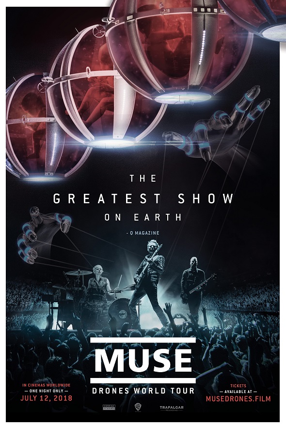 Muse: Drones World Tour Poster