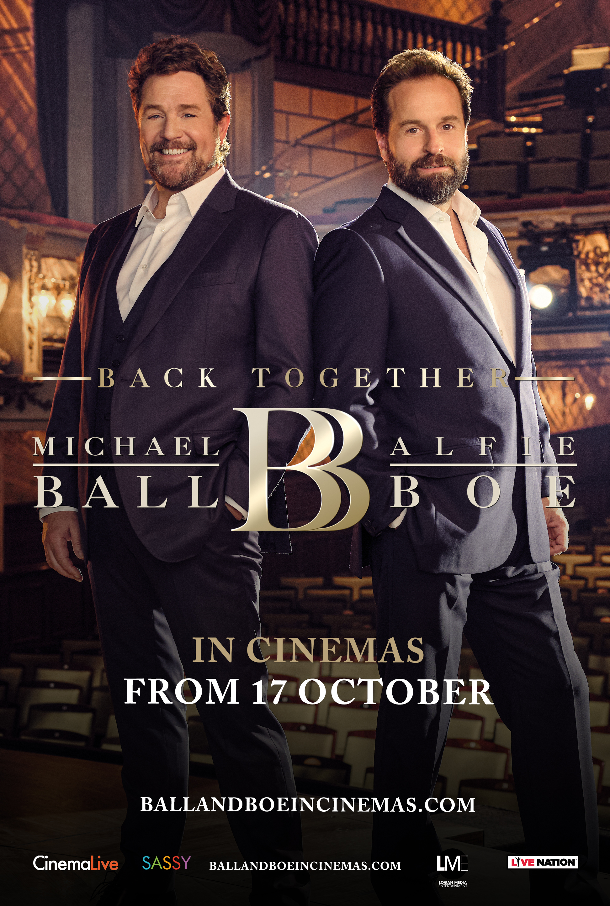 Michael Ball & Alfie Boe: Back Together Poster