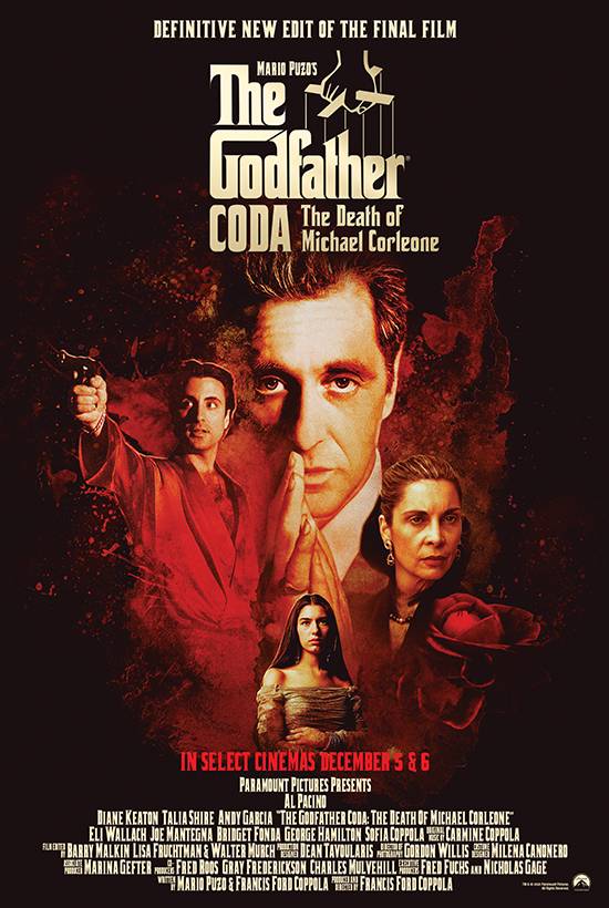 The Godfather, Coda: The Death of Michael Corleone Poster