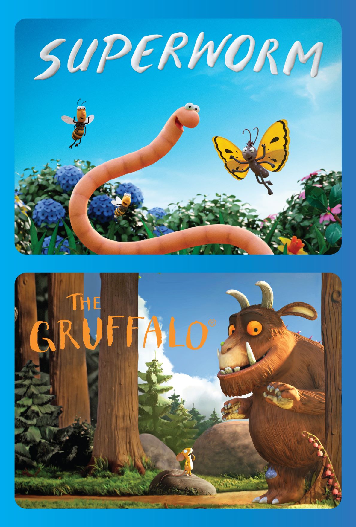 Superworm & The Gruffalo Poster