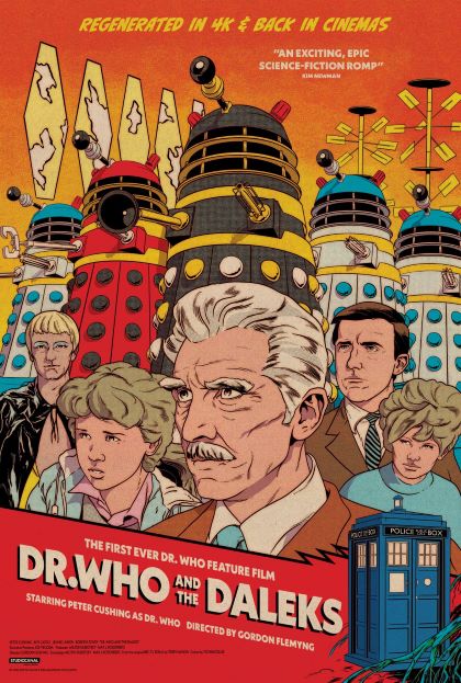 Dr. Who Movie Classic Double Bill Poster